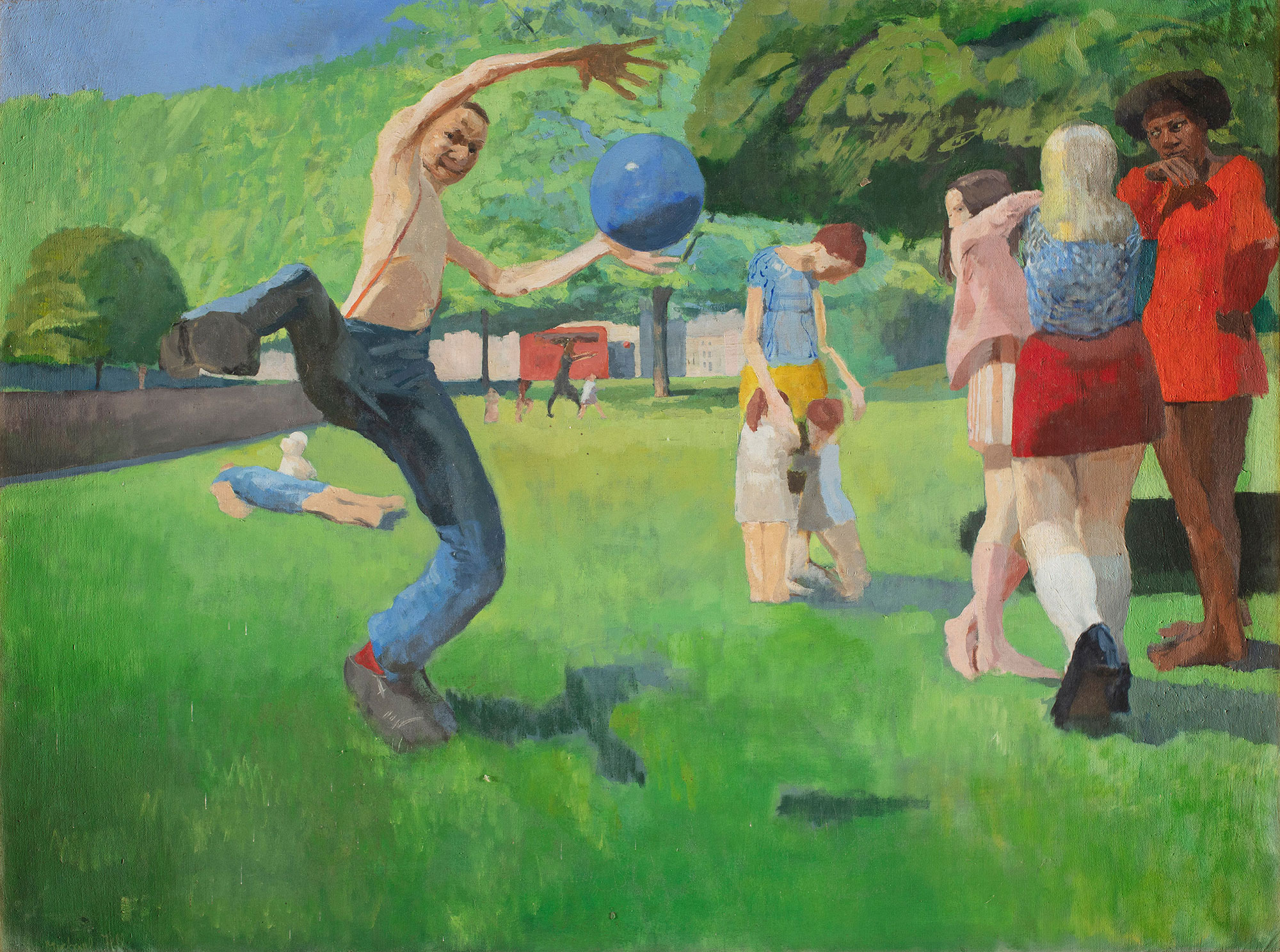 Michael Fell, Football d’été, 1971 Michael Fell, Football d’été, 1971